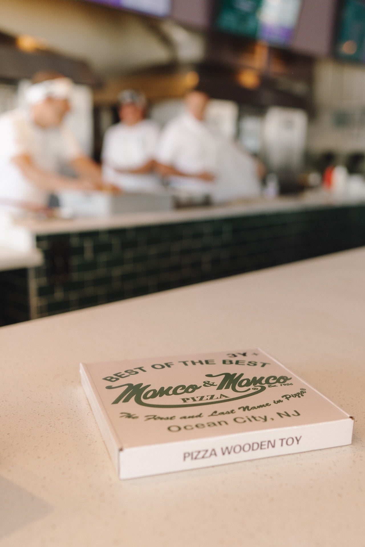 Manco & Manco Wooden Toy Pizza by Burton Baby Design