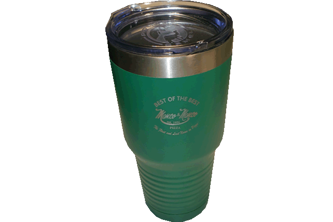 30oz Green Translucent Stainless Steel Tumbler